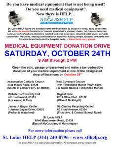 Medical Equipment Donation Drive