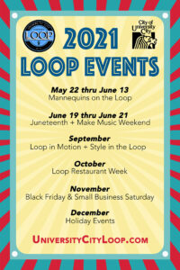 University City Loop Calendar of Events