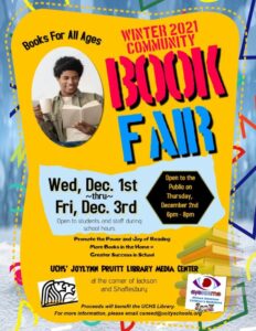 UCHS/Eye See Me Winter Book Fair