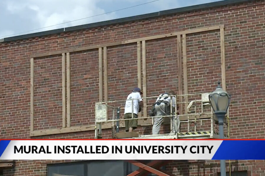 Mural installed in UCity celebrates diversity in the area