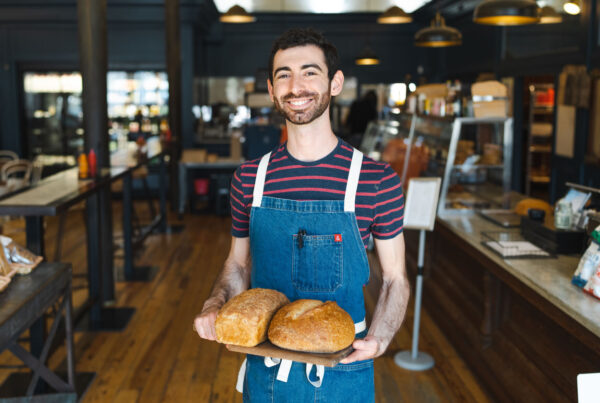 Josh Novack, sous chef at Winslow’s Table, uses science to inform his passion for baking bread