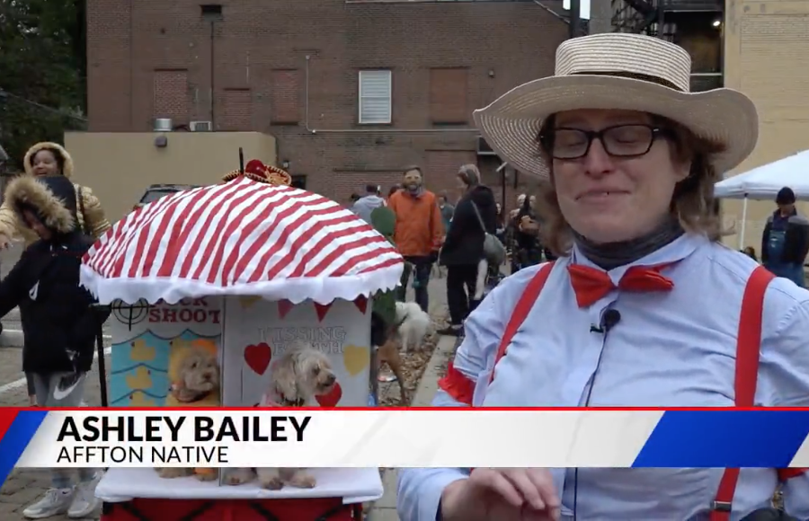 Flurry of furry friends gather for Halloween pet parade at the Loop