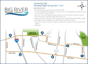 U City 6 Mile run - Big River Running
