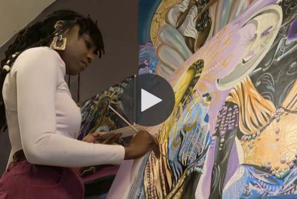 St. Louis artist uses her ADHD to guide artwork