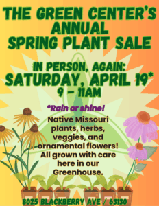 Green Center's Spring Plant Sale